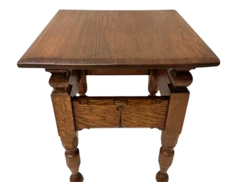 Aesthetic Movement Side Table by C. Fischer Amsterdam, 1900s.